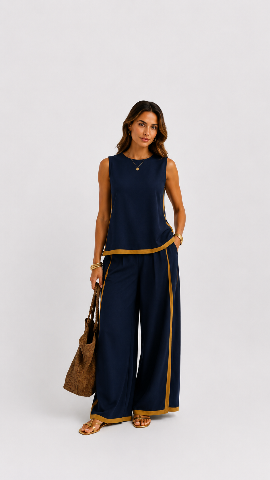 Leila | Conjunto Elegante de Dos Piezas