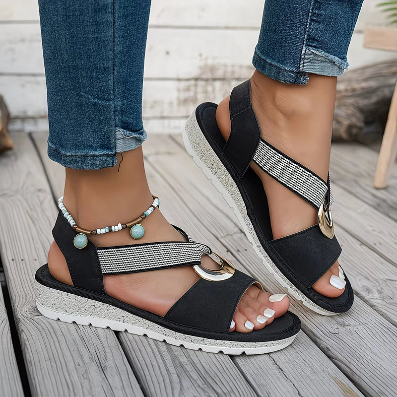 Luna | Sandalias de Confort Ergonómico, Estilo Natural