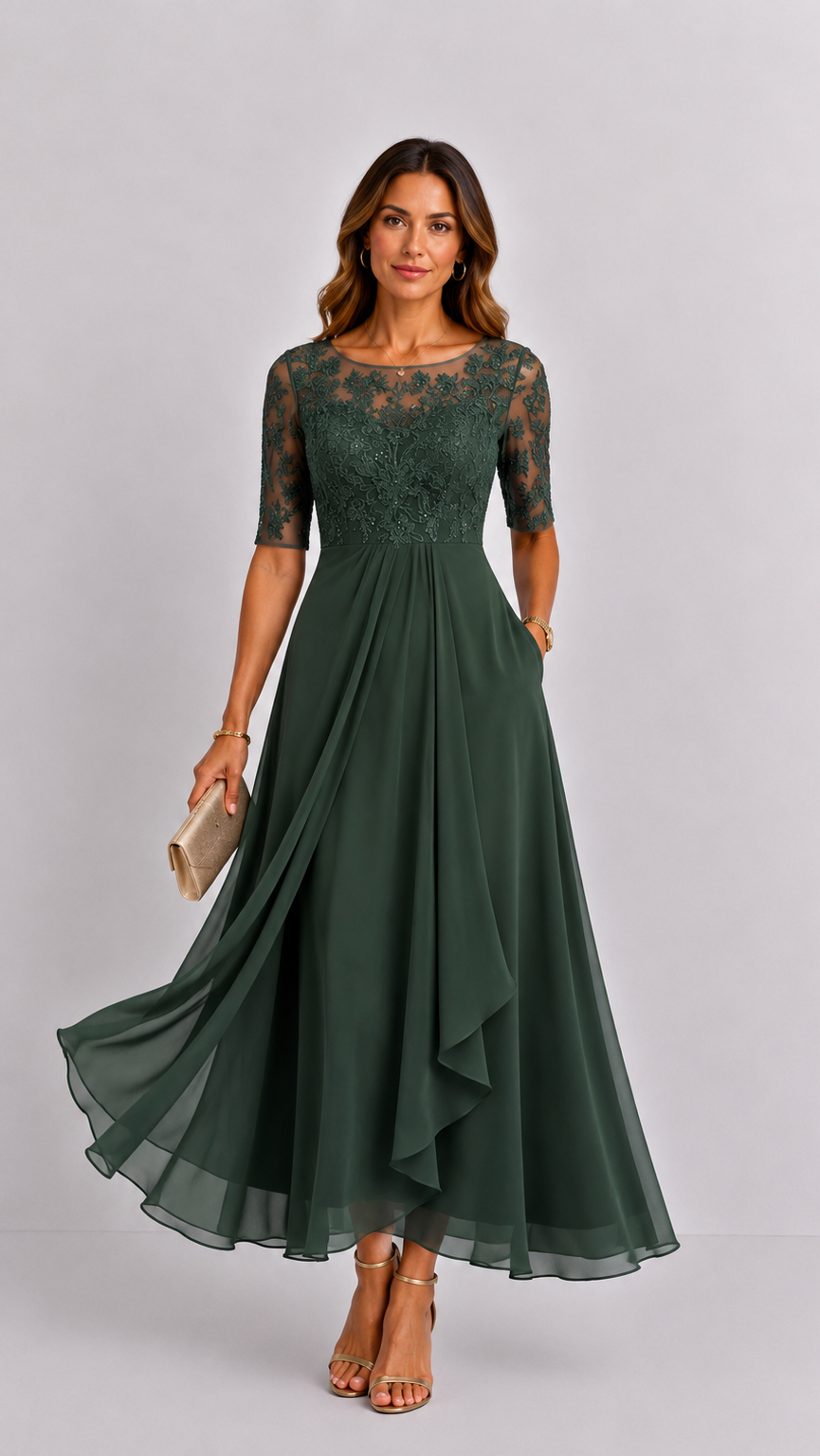 RHONDA | Vestido elegante de encaje (Copia)