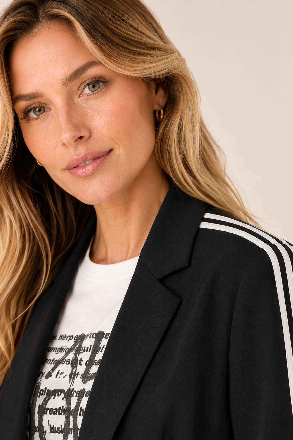 Conjunto Deportivo de Sastrería con Blazer y Pantalón Palazzo – Berlim