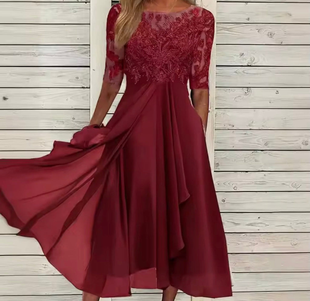 Chloé | Vestido Elegante de Encaje
