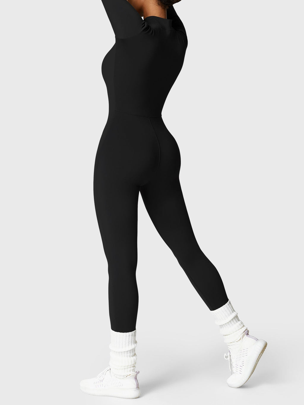Mono Femenino Térmico Largo Afelpado con Cremallera – Aspen