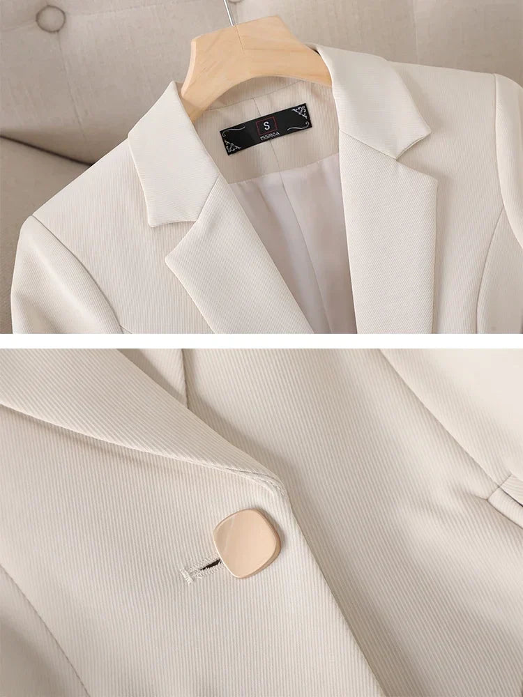 Blazer Femenino de Sastrería Entallado con Forro – Catarina