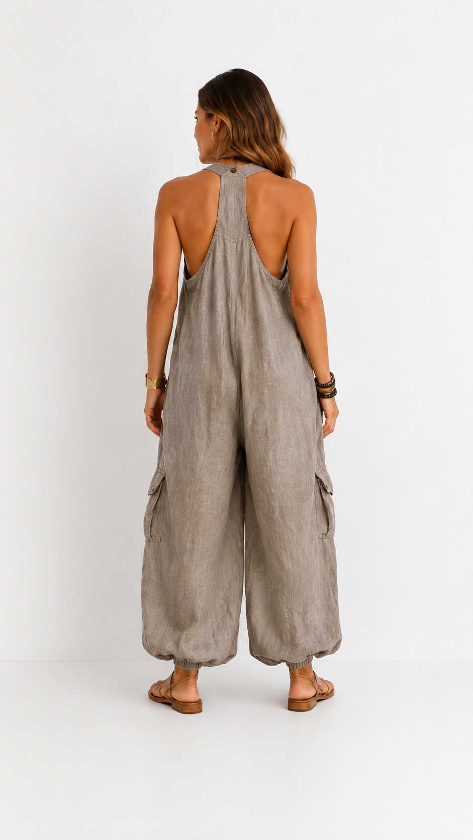 Erminilde | Jumpsuit Bordado Estilo Bohemio