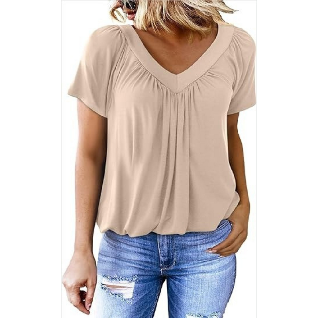 Kennedy | Top Casual con Cuello en V