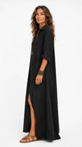 Giulia – Vestido Largo de Lino