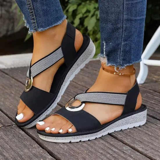 Luna | Sandalias de Confort Ergonómico, Estilo Natural