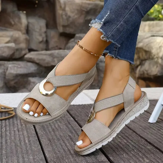 Luna | Sandalias de Confort Ergonómico, Estilo Natural