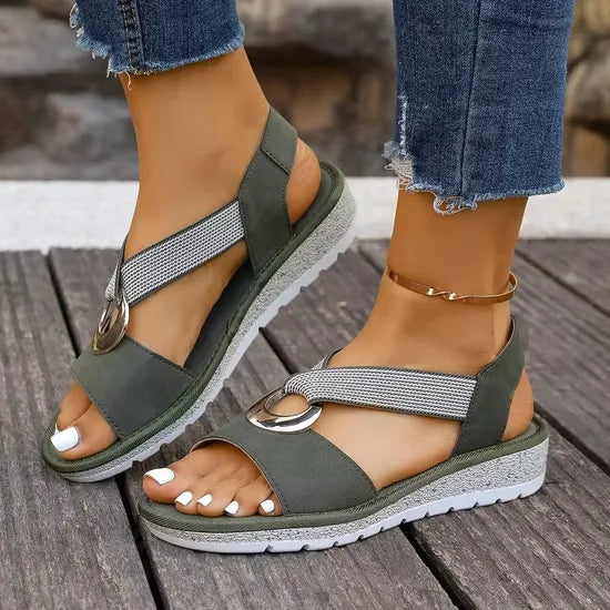 Luna | Sandalias de Confort Ergonómico, Estilo Natural