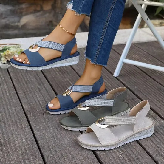 Luna | Sandalias de Confort Ergonómico, Estilo Natural