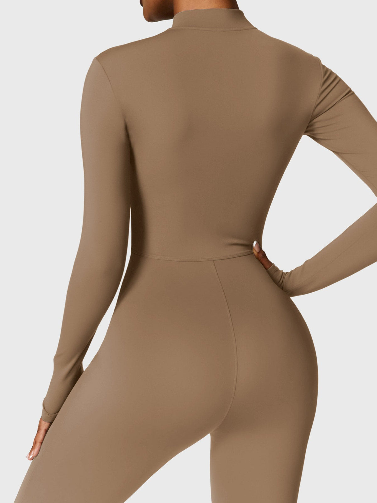 Mono Femenino Térmico Largo Afelpado con Cremallera – Aspen