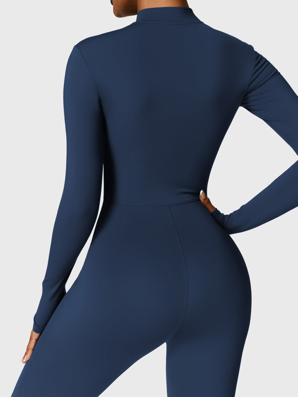 Mono Femenino Térmico Largo Afelpado con Cremallera – Aspen